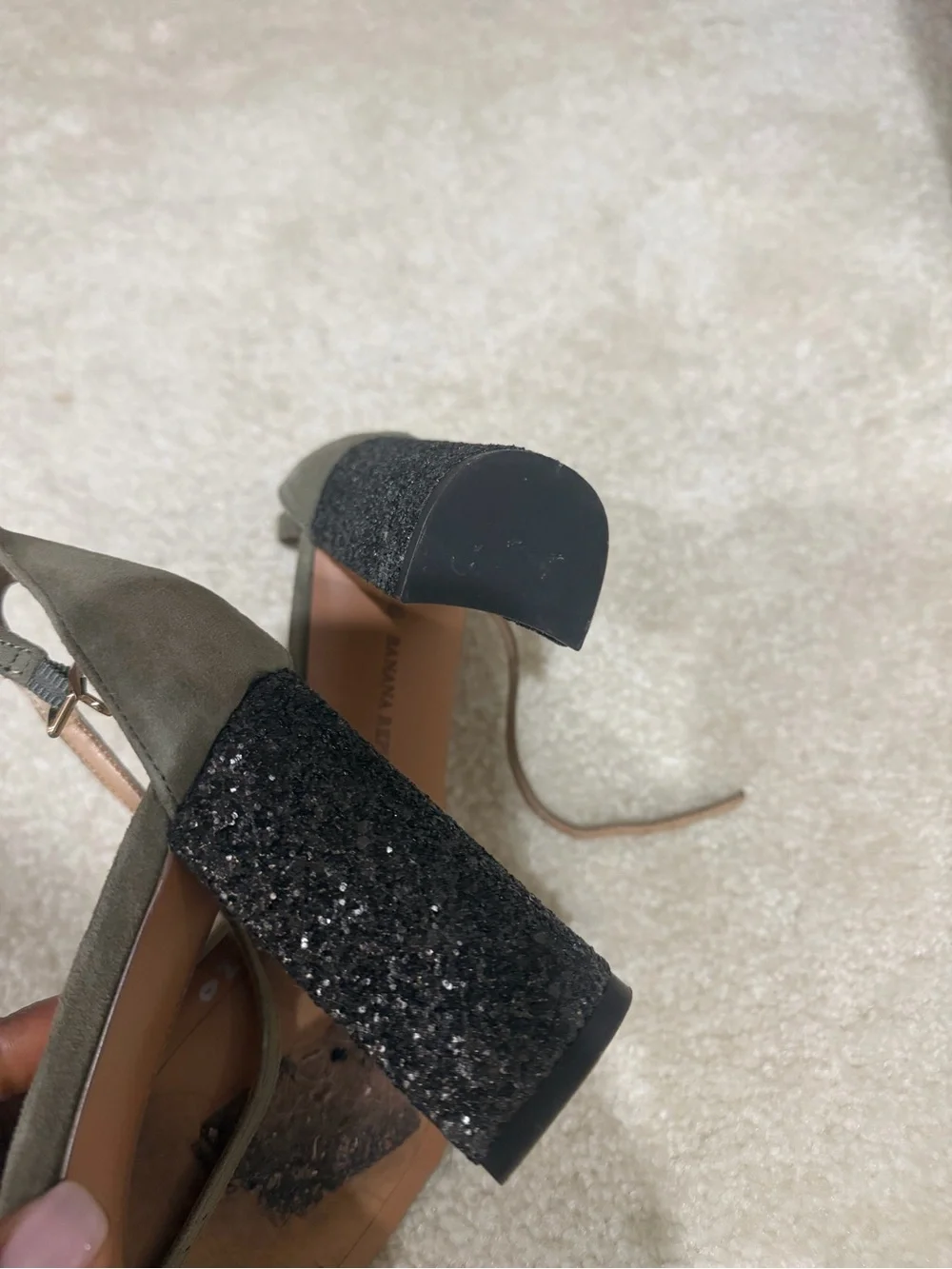 Banana Republic sleek olive